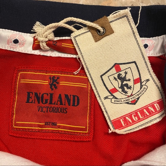 England Rugby Victorious Polo NWT - Picture 4 of 4